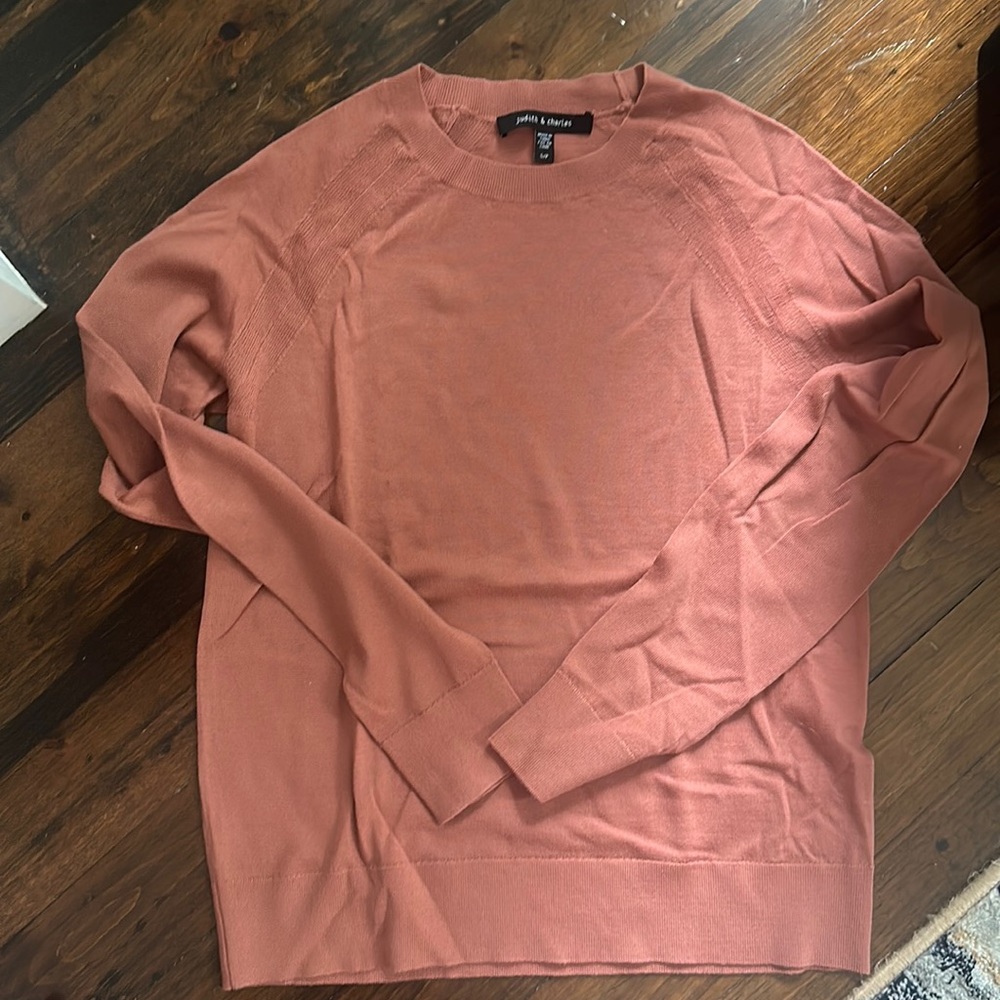 Judith & Charles merino wool sweater